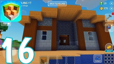 Block Craft 3D: Building Game - Gameplay Walkthrough Part 16 - Bank (iOS, Android)