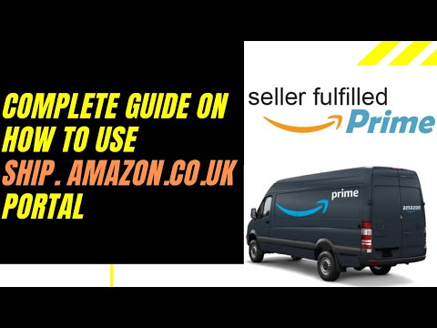 Complete Guide on How to Use Amazon Seller Fulfilled Prime Shipping Portal SFP