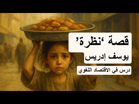 قصة نظرة ليوسف إدريس درس في الاقتصاد اللغوي