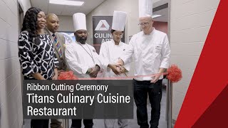 Titans Culinary Cuisine Restaurant Ribbon Cutting Ceremony