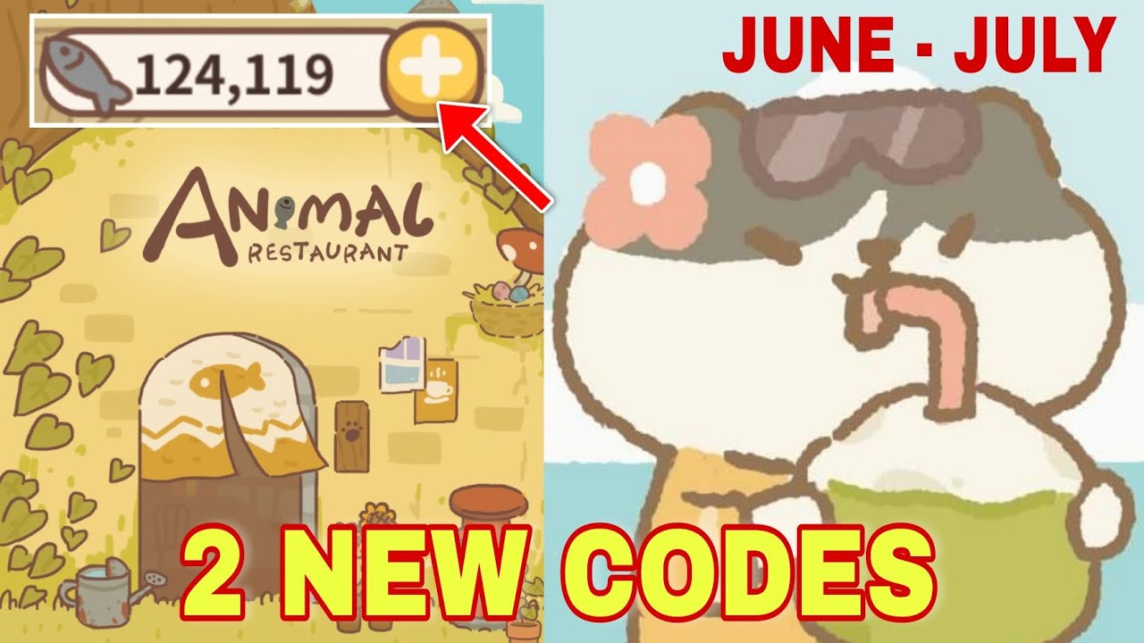 ANIMAL RESTAURANT REDEMPTION CODES JUNE 2022 ANIMAL RESTAURANT