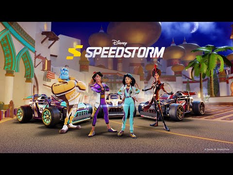 Disney Speedstorm - Free-To-Play Launch and Season 4 Trailer "The Cave of Wonders"