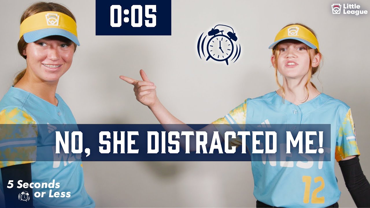 Play For 5 Or Less Reference: Little Leaguers Play 5 Seconds Or Less