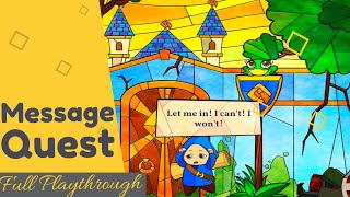 Message Quest: The Amazing Adventures of Feste - Full Walkthrough 100% Complete Gameplay screenshot 1