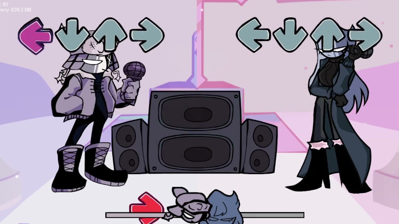 FNF เพลง Zavodila(Remix) Ruv(New) vs Rschvania(New)