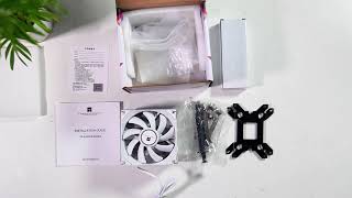 Thermalright AXP90-X53 White | Unboxing, Installing & CPU Stress test