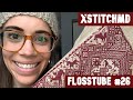 Xstitchmd: Flosstube #26 - STITCHING, KNITTING, GIVEAWAYS FROM FABRIC FLAIR, BRINE DYEWORKS