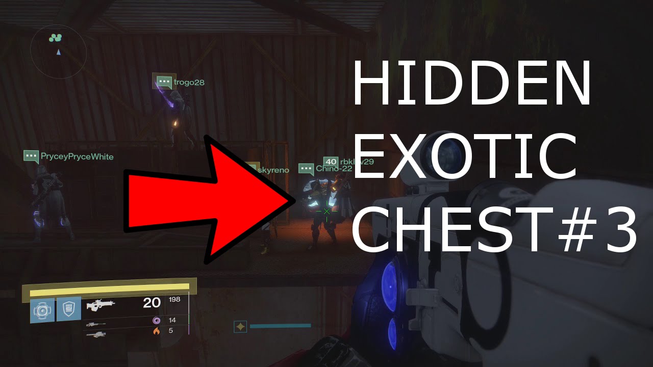 Wrath of the Machine RAID | Hidden Exotic Chest #3 | Destiny Rise of Iron