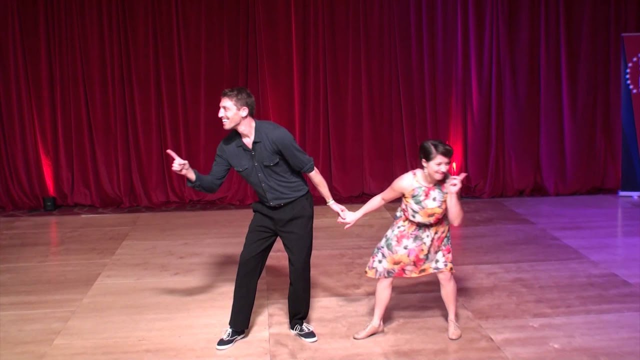ESDC 2015 - Advanced Lindy Hop Classic Showcase - Preliminaries - Peter Kertzner & Elze Visnevskyte