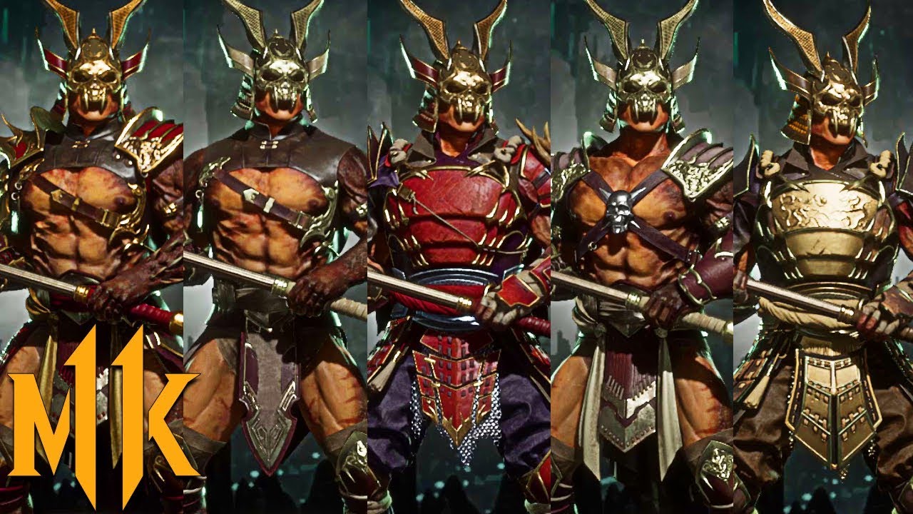 Shao Kahn skins and gear unlocks 8 out of 10 image gallery