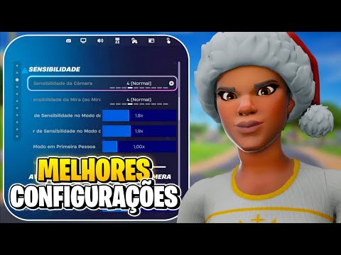 NOVAS Melhores Configurações de Controle + Sensibilidade Para Fortnite! (Console/PC) 