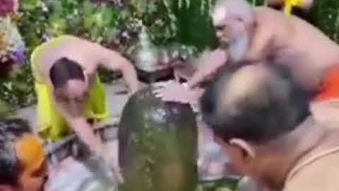 Mahakal Abhishek ujjain #status #WhatsApp #Mahadev #aarti #status #Bholenath #mandir #shankar #shiv