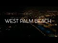 West Palm Beach (Night) Drone Video
