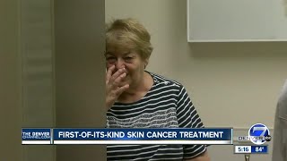 First-of-its- kind skin cancer treatment