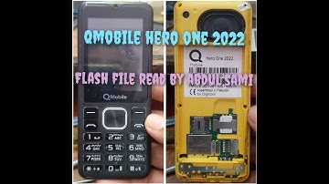 QMobile Hero One 2022 Flash File Free Read By Abdul Sami..