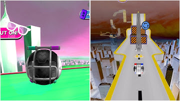 Going Balls Speedrun Challenge Vs Reverse Balls Speedrun Walkthrough Gameplay