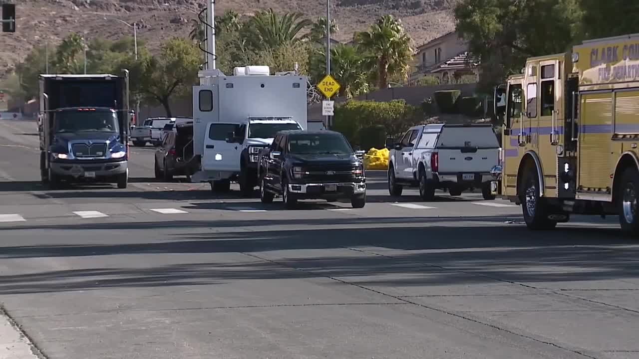 AT THE SCENE: FBI, police search home in east Las Vegas Valley