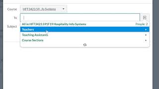 How to Send Email in Canvas
