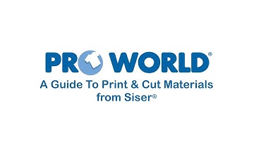 A Guide To Print & Cut Materials from Siser®
