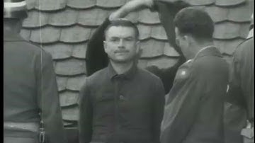 The Execution of Michael Redwitz | Dachau SS Officer 1946