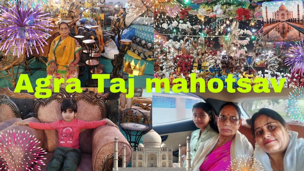 Agra Taj mahotsav Mela dekhiae mere Sath Kya hua bahut Dhokha deta hai log ||🪜🚪🕦