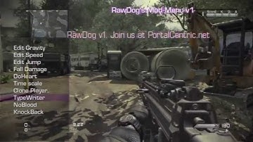 THE BEST CALL OF DUTY: GHOST MOD MENU BY RAWDOG W/ CLONE PLAYERS & MUCH MORE
