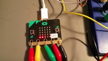 BBC micro:bit spectrum analyser - first run