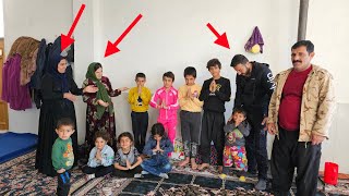 Donors' gifts for Kobra;  clothes that became the share of the village children