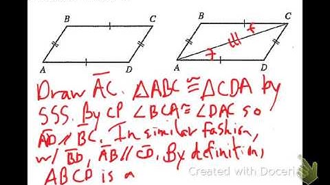 Honors Geometry in class notes for 5.3A