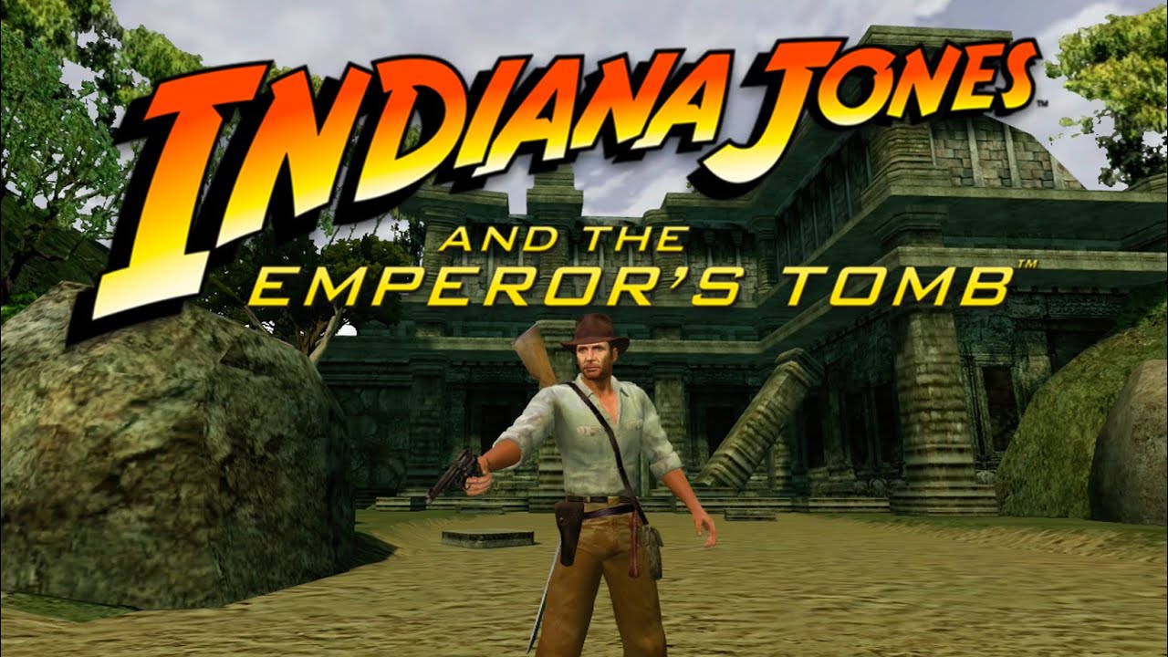 Indiana Jones et le Tombeau de L'Empereur (FR) - PS2 (Gebraucht) in