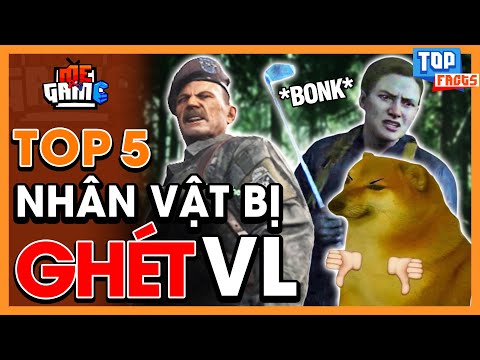 Video Top 5 Nhân Vật Game Bị Ghét Nhất Lịch Sử - Tại Sao? |... - youtube