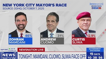 NYC mayoral debate: Can Cuomo and Sliwa make up ground against Mamdani? | NewsNation Live