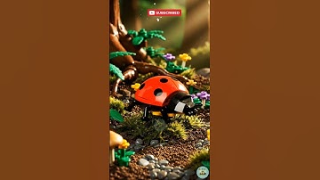 LEGO Ladybug 🐞 The Tiny Hero of the Garden Comes Alive! #anybricks