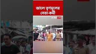 দিকে দিকে গ্রেফতার তৃণমূলের নেতা-কর্মী #abpananda #shorts