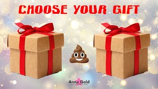 4k CHOOSE YOUR GIFT,  Escolha seu presente,  Elige Tu Regalo, 🎁  Anna Gold 💖