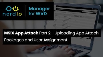 MSIX App Attach: Part 2 - Uploading App Attach Packages & User Assignment (AVD Demo of the Day)
