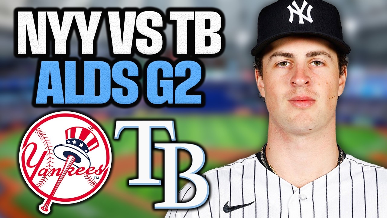 LIVE: YANKEES VS RAYS | ALDS Game Two Watch Party