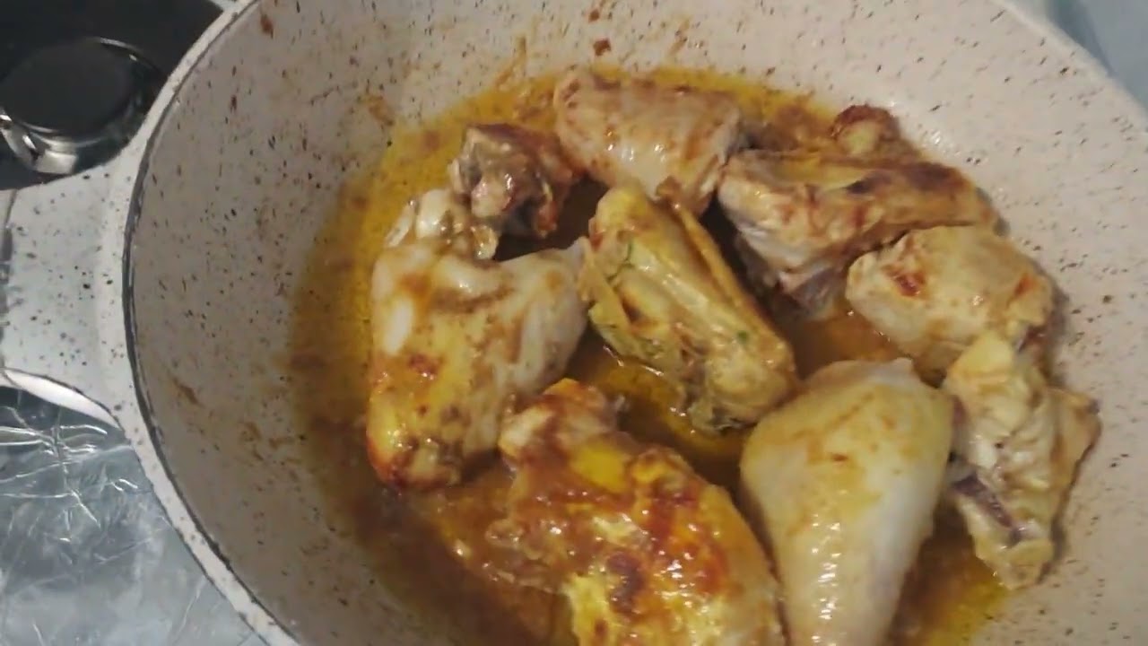 Poulet au haricot 