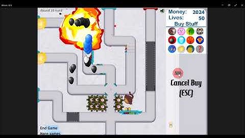 Using Every Tower Without Losing Lives (Track 8, Hard, Bloons Tower Defense 3 Challenge)