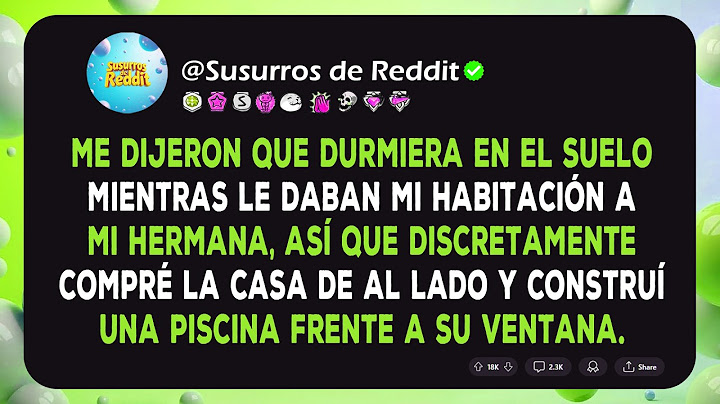 Me dijeron que durmiera en el suelo mientras le daban mi habitación a mi hermana, así que...