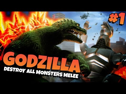 Video: Godzilla Stomps Na GameCube