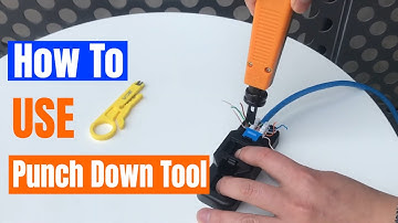How to Use Punch Down Tool? (Only 8 Steps)|Detailed Instruction|Step by Step| VCELINK