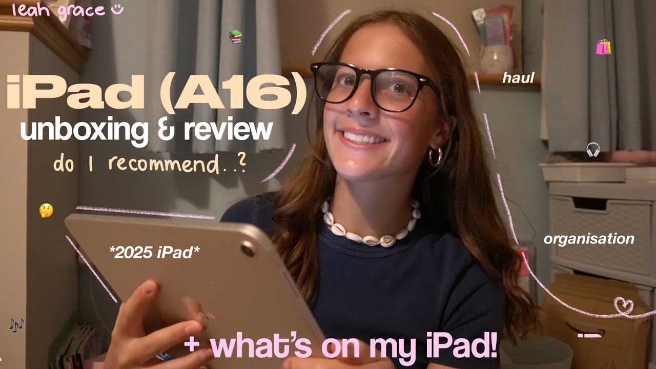 iPad (A16) 2025 UNBOXING & REVIEW + WHATS ON MY IPAD!