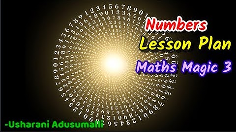 Numbers,MathsMagic-3 ,Lessonplan /AP New Syllabus /UnitPlan /Semester-1 ,3rd Class /Maths/ DSC