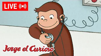LIVE 🔴 Episodios de Jorge El Curioso 🐵 ¡Jorge Quiere Ser Doctor! 🩺🚑 + Más!
