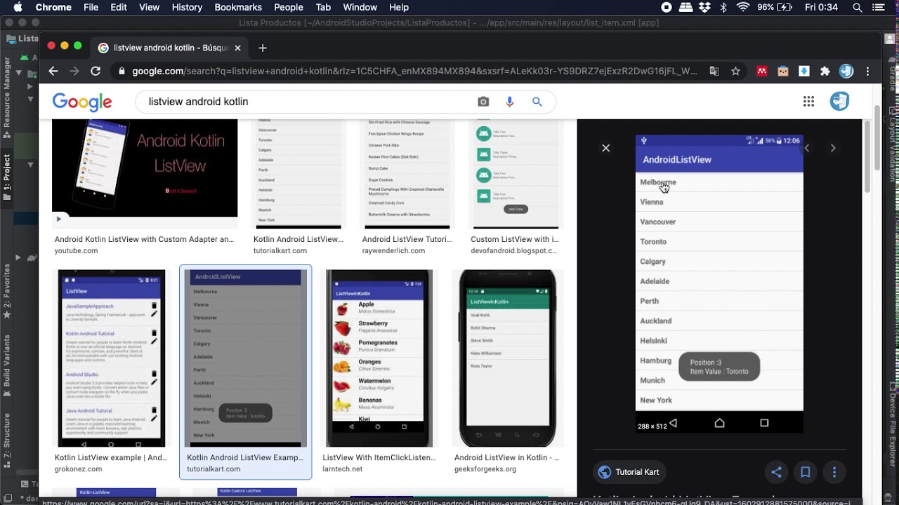 Android ListView - YouTube