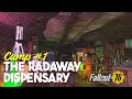 Fallout 76 CAMP Build "The RadAway Dispensary" | Scrappy Market | Immersive | Cranberry Bog