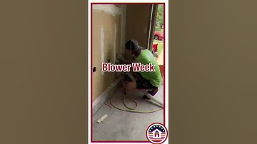 Coming This Sunday: Insulation Blower Week