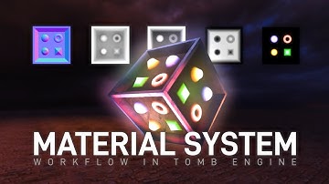 Material System Workflow in Tomb Engine