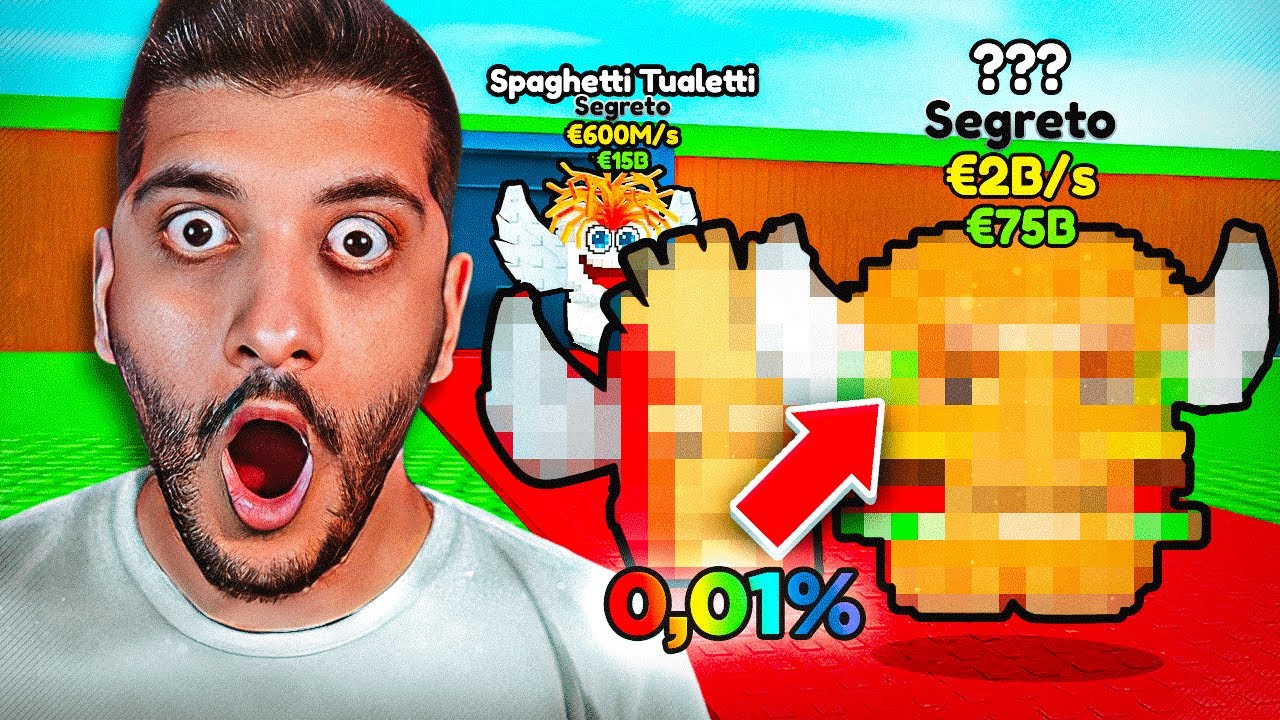 HO TROVATO un BRAINROT RARISSIMO su STEAL a BRAINROT.. ROBLOX ITA